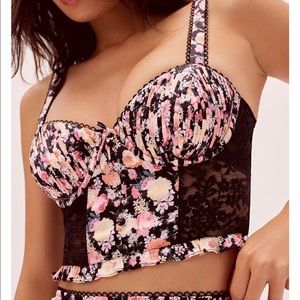 🚨SOLD: For Love and Lemons Gardenia Long Line Bra